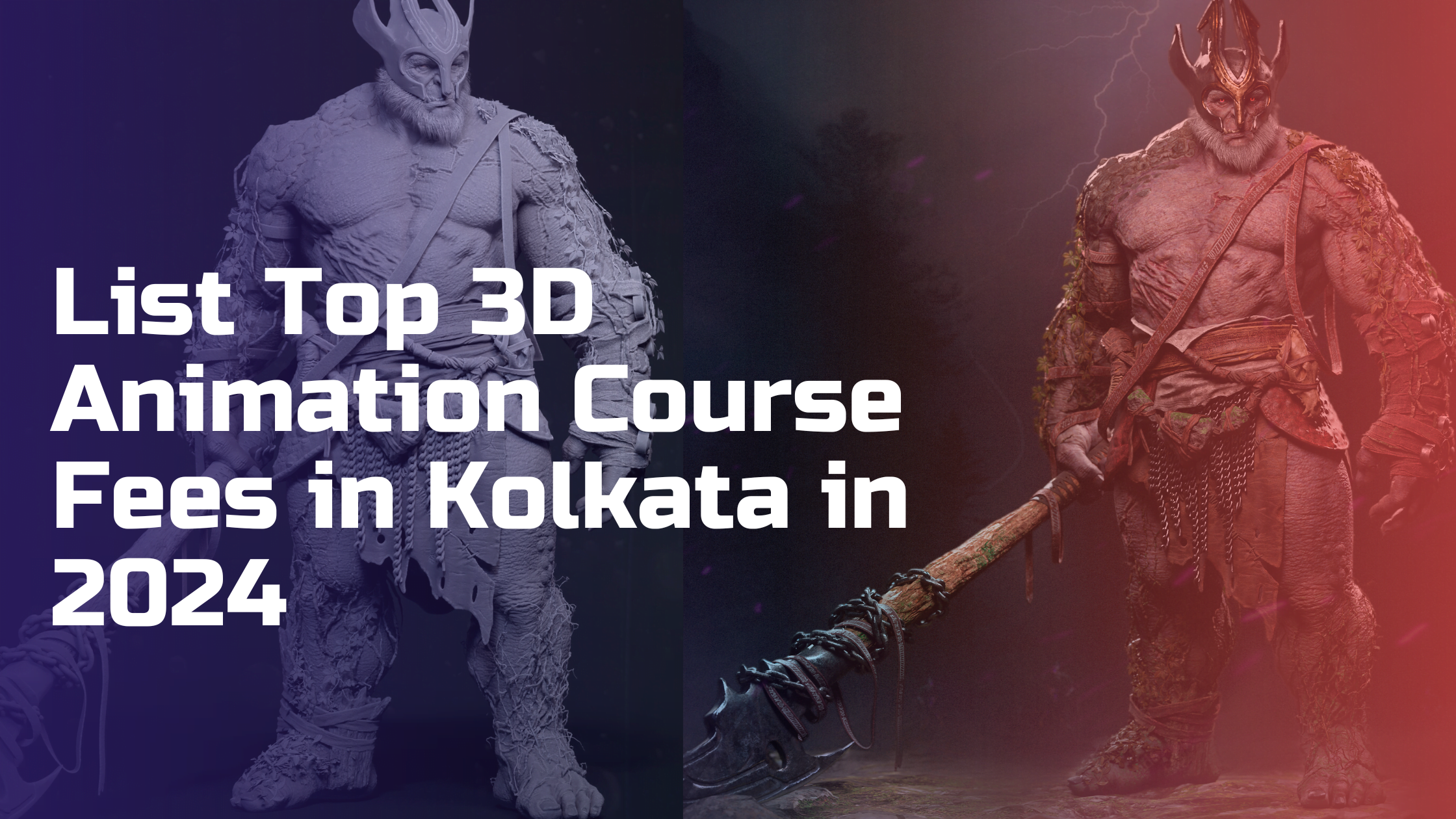 List Top 3D Animation Course Fees in Kolkata in 2024