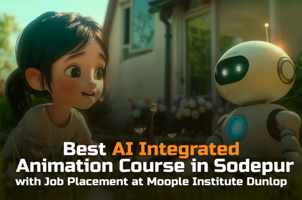 Best AI Integrated Animation Course in Sodepur with Job Placement at Moople Institute Dunlop